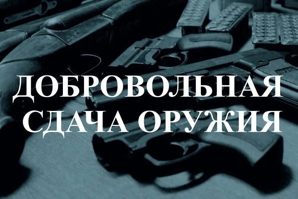 Добровольная сдача оружия 