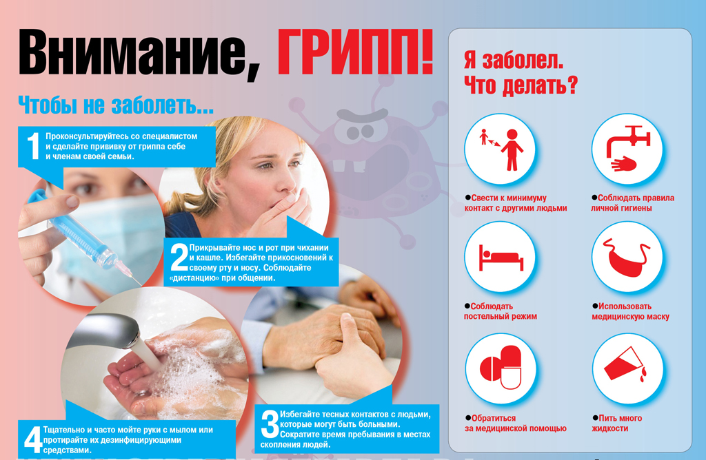 Профилактика гриппа и ОРВИ