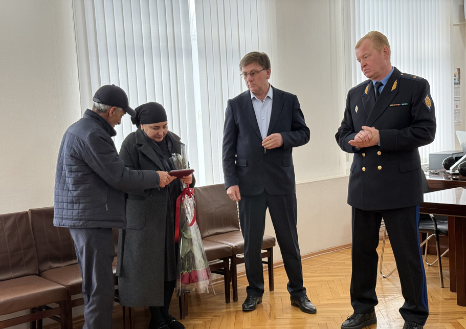 Орден Мужества передан родным героя