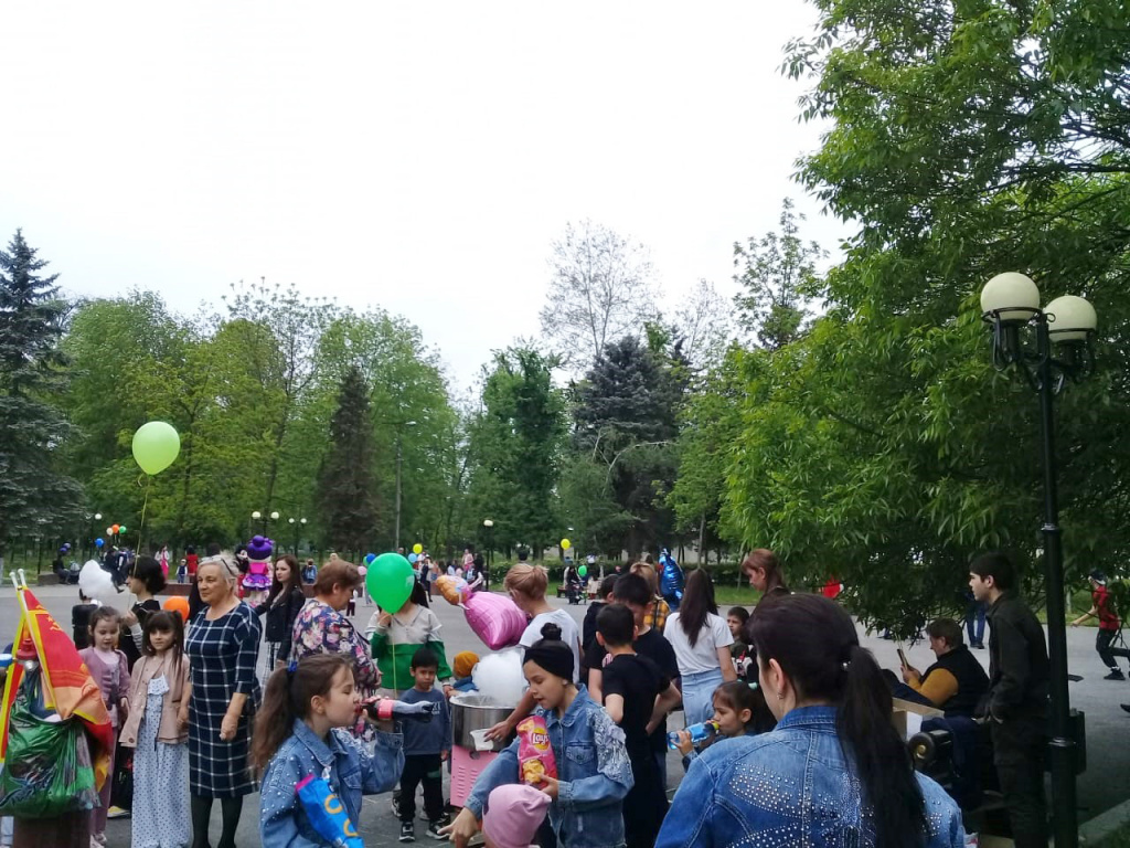 Первомайские праздники в Тереке
