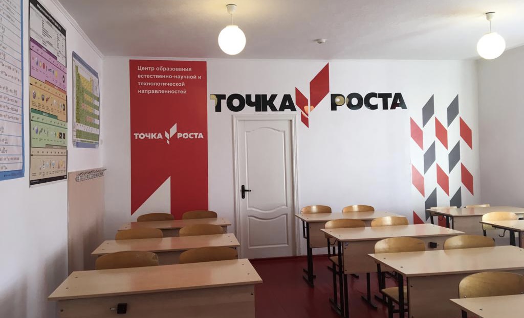 К началу нового учебного года в школах Терского района откроются четыре  "Точки роста"